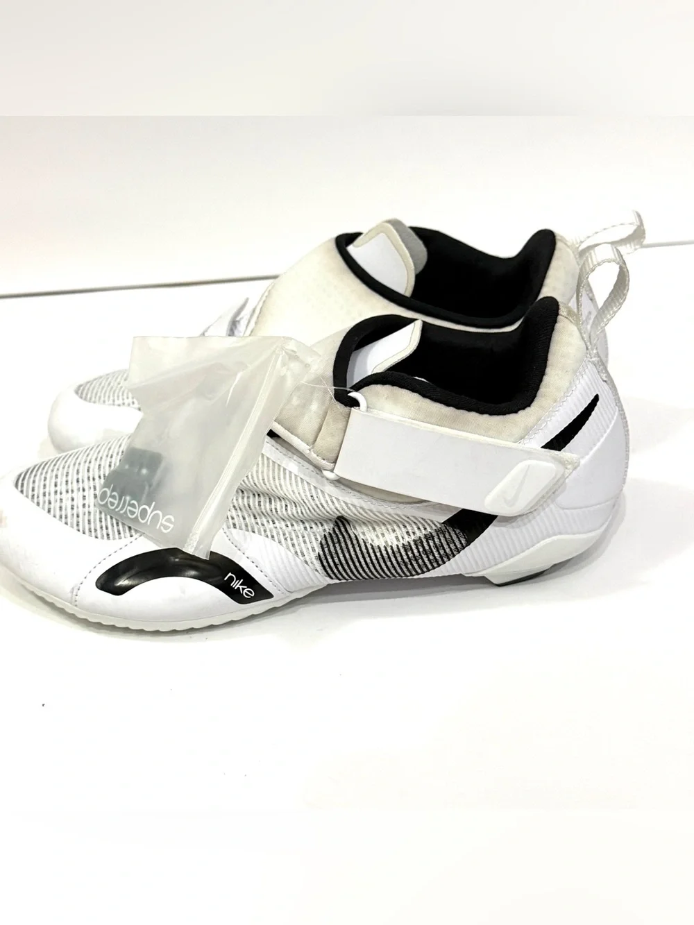 Nike SuperRep Cycle White Black Cycling Shoes Women’s 8.5